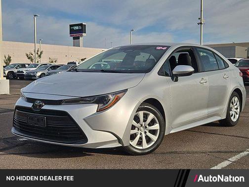 Classic Silver Metallic 2024 Toyota Corolla LE