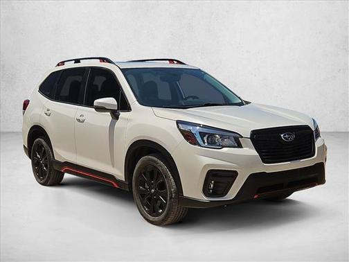 Crystal White Pearl 2020 Subaru Forester Sport