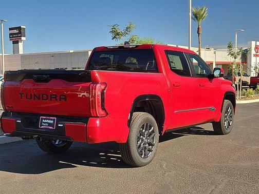 Supersonic Red 2026 Toyota Tundra Platinum
