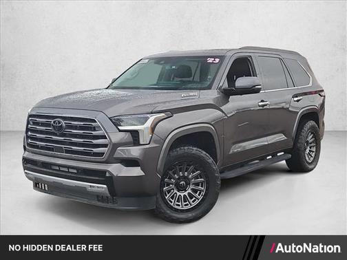 Magnetic Gray Metallic 2023 Toyota Sequoia Limited