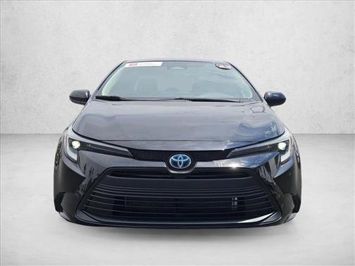 Midnight Black Metallic 2023 Toyota Corolla Hybrid LE