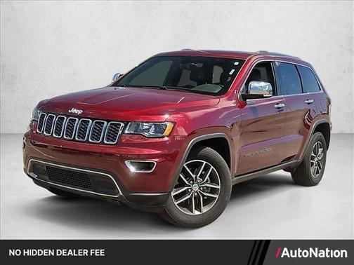 Velvet Red Pearlcoat 2017 Jeep Grand Cherokee Limited