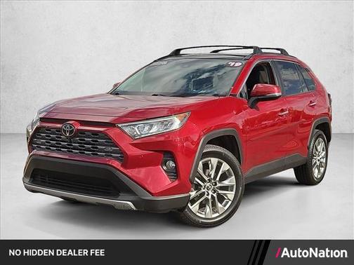 Ruby Flare Pearl 2019 Toyota RAV4 Limited