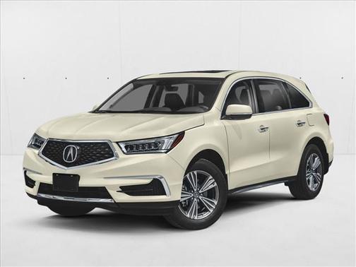 White 2020 Acura MDX 3.5L