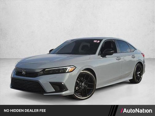 Sonic Gray Pearl 2023 Honda Civic Sport