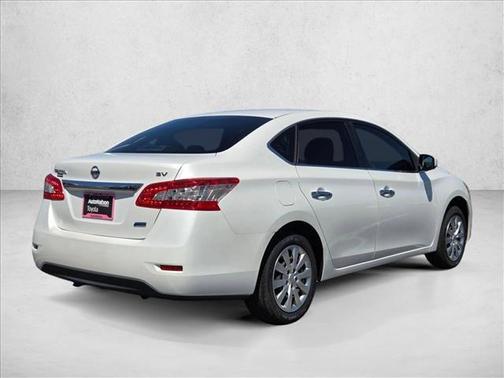 Aspen White 2014 Nissan Sentra SV