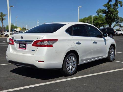 Aspen White 2014 Nissan Sentra SV
