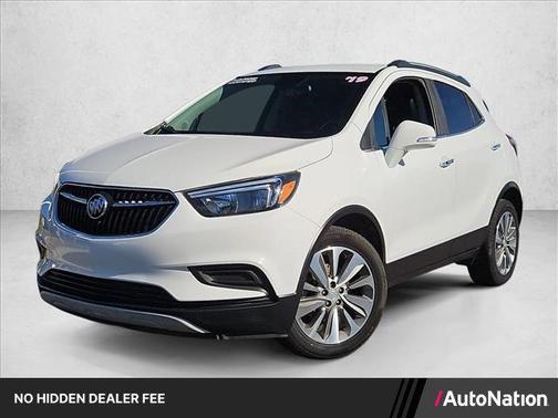 Summit White 2019 Buick Encore Preferred