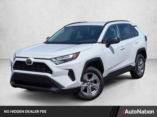 Ice Cap 2025 Toyota RAV4 Hybrid LE