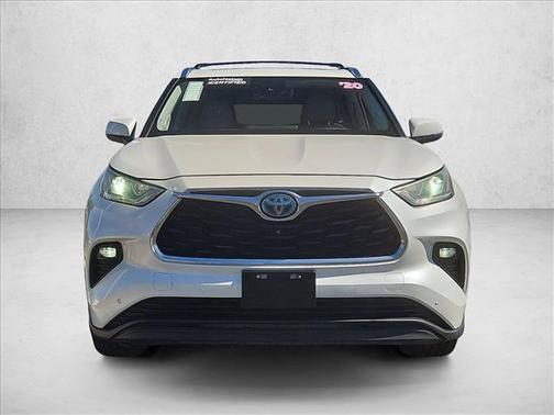 Blizzard Pearl 2020 Toyota Highlander Hybrid Limited
