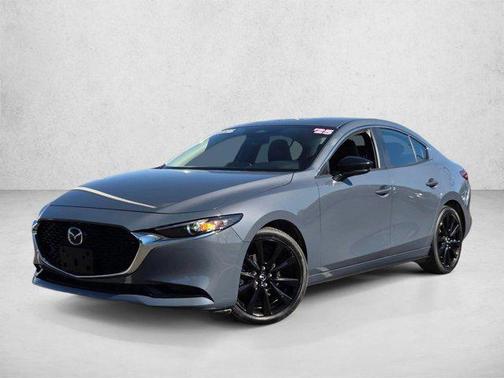 Polymetal Gray Metallic 2025 Mazda Mazda3 AWD