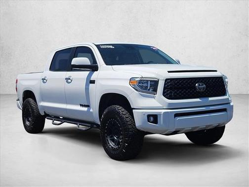 Super White 2020 Toyota Tundra Platinum