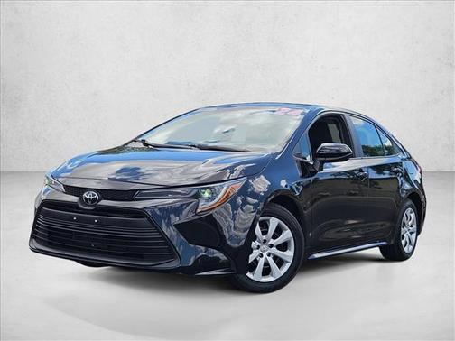 Midnight Black Metallic 2024 Toyota Corolla LE