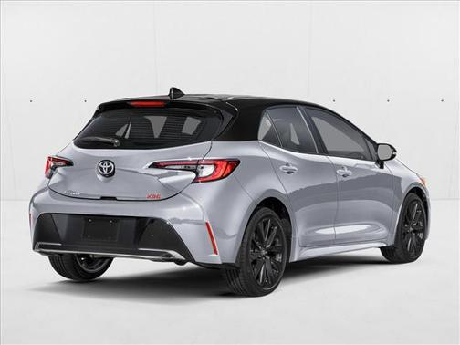 Classic Silver Metallic/Midnight Black Metallic 2026 Toyota Corolla XSE