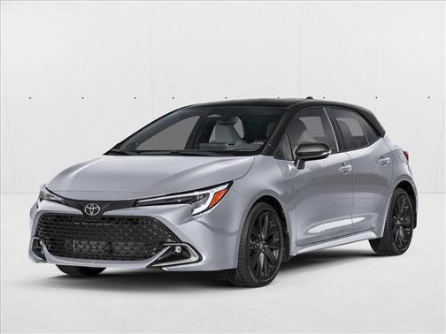 Classic Silver Metallic/Midnight Black Metallic 2026 Toyota Corolla XSE