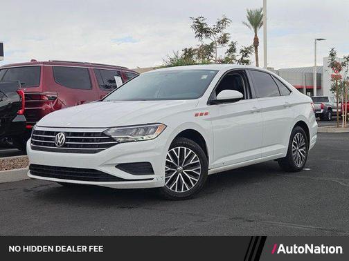 Pure White [White] 2021 Volkswagen Jetta 1.4T S