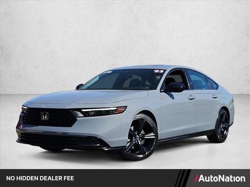 Urban Gray Pearl 2023 Honda Accord Hybrid Sport-L