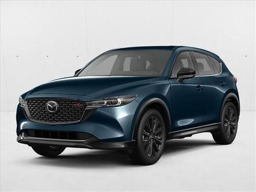 Deep Crystal Blue Mica 2022 Mazda CX-5 2.5 Turbo