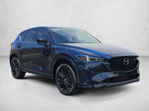 Deep Crystal Blue Mica 2022 Mazda CX-5 2.5 Turbo