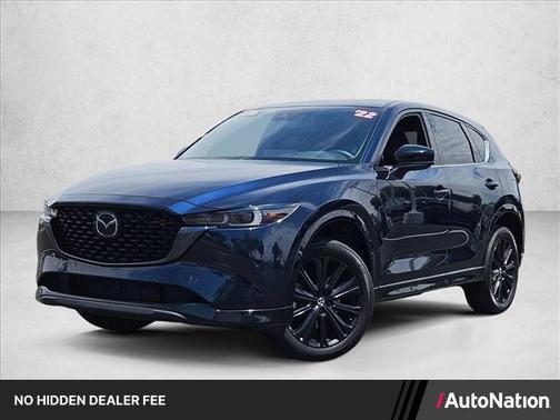 Deep Crystal Blue Mica 2022 Mazda CX-5 2.5 Turbo