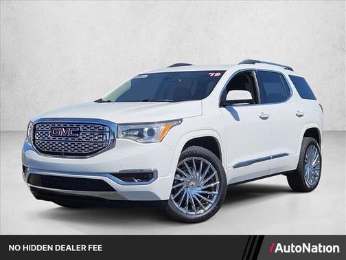 Summit White 2019 GMC Acadia Denali