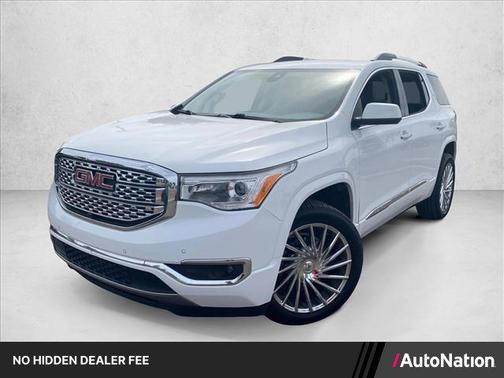 Summit White 2019 GMC Acadia Denali