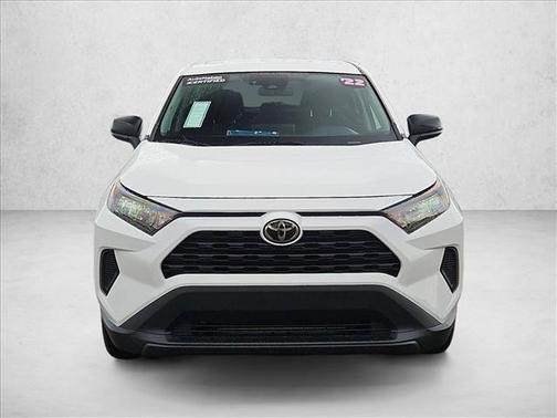 White 2022 Toyota RAV4 LE