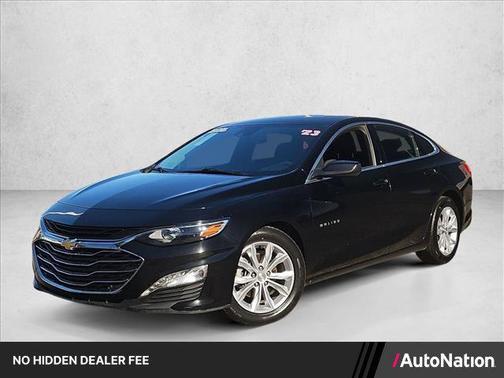 Mosaic Black Metallic 2023 Chevrolet Malibu FWD 1LT