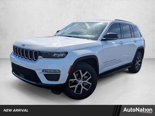 Bright White Clearcoat 2024 Jeep Grand Cherokee Limited