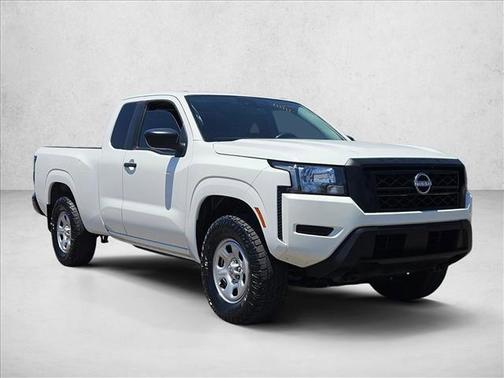 Glacier White 2022 Nissan Frontier S
