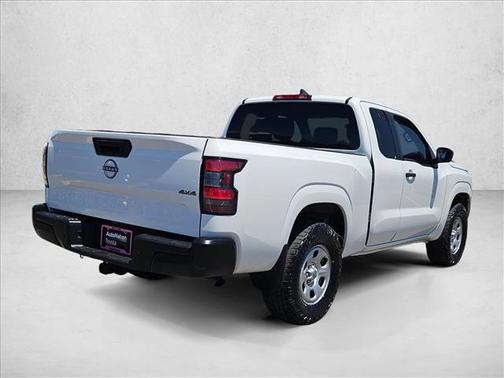 Glacier White 2022 Nissan Frontier S