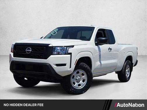 Glacier White 2022 Nissan Frontier S
