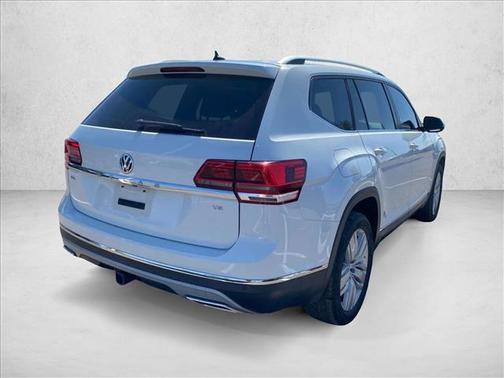 Pure White 2019 Volkswagen Atlas 3.6L SEL