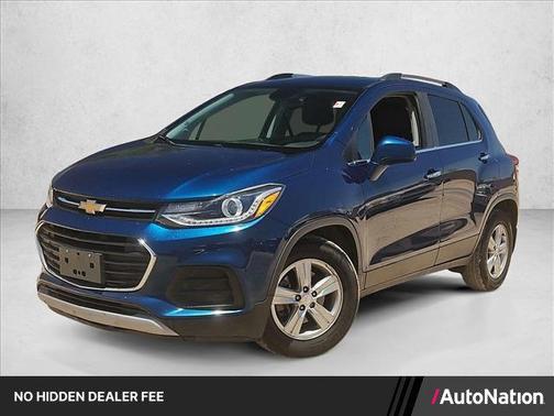 Pacific Blue Metallic 2020 Chevrolet Trax LT