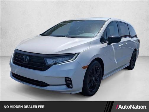 Platinum White Pearl 2024 Honda Odyssey Sport