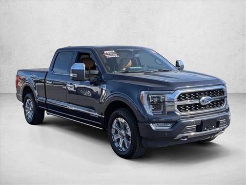 Smoked Quartz Metallic Tinted Clearcoat 2021 Ford F-150 Platinum