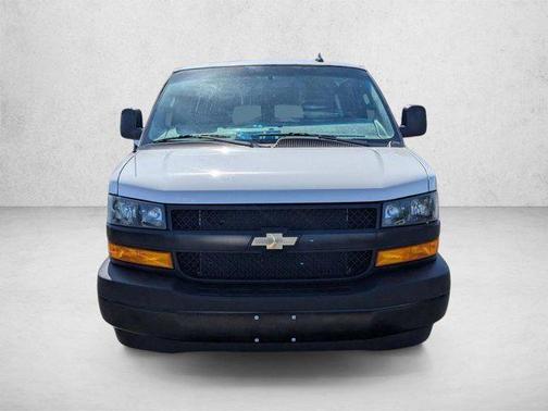 Summit White 2023 Chevrolet Express 3500 RWD 3500 Extended Wheelbase LS