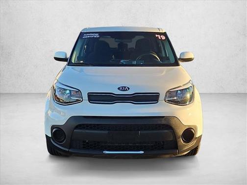 Clear White 2019 Kia Soul Base
