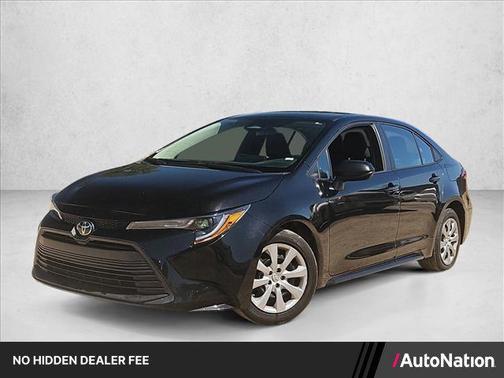 Black 2023 Toyota Corolla LE
