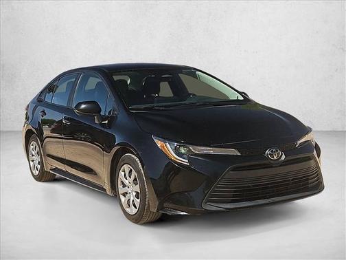 Black 2023 Toyota Corolla LE