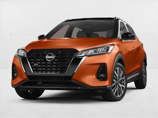 Monarch Orange/Super Black 2021 Nissan Kicks SR