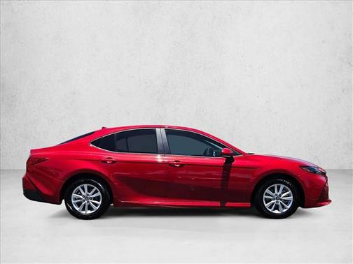 Supersonic Red 2025 Toyota Camry LE