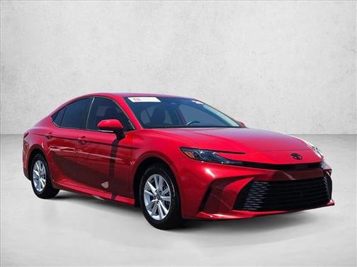Supersonic Red 2025 Toyota Camry LE
