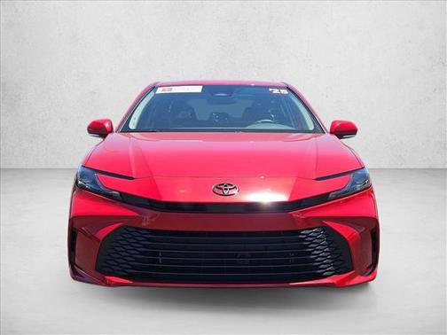 Supersonic Red 2025 Toyota Camry LE