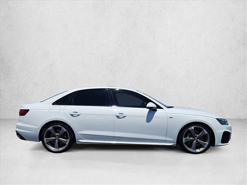 Ibis White 2021 Audi A4 45 S line Premium Plus