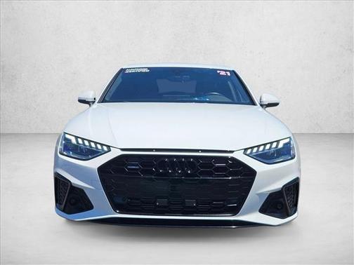 Ibis White 2021 Audi A4 45 S line Premium Plus