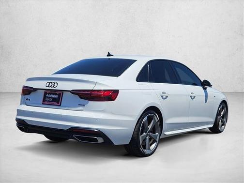 Ibis White 2021 Audi A4 45 S line Premium Plus
