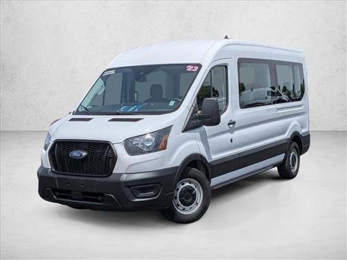 Oxford White 2023 Ford Transit-350 XL