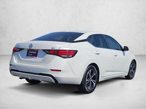 Aspen White TriCoat Pearl 2022 Nissan Sentra SV
