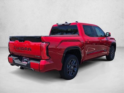 Supersonic Red 2026 Toyota Tundra Hybrid Platinum